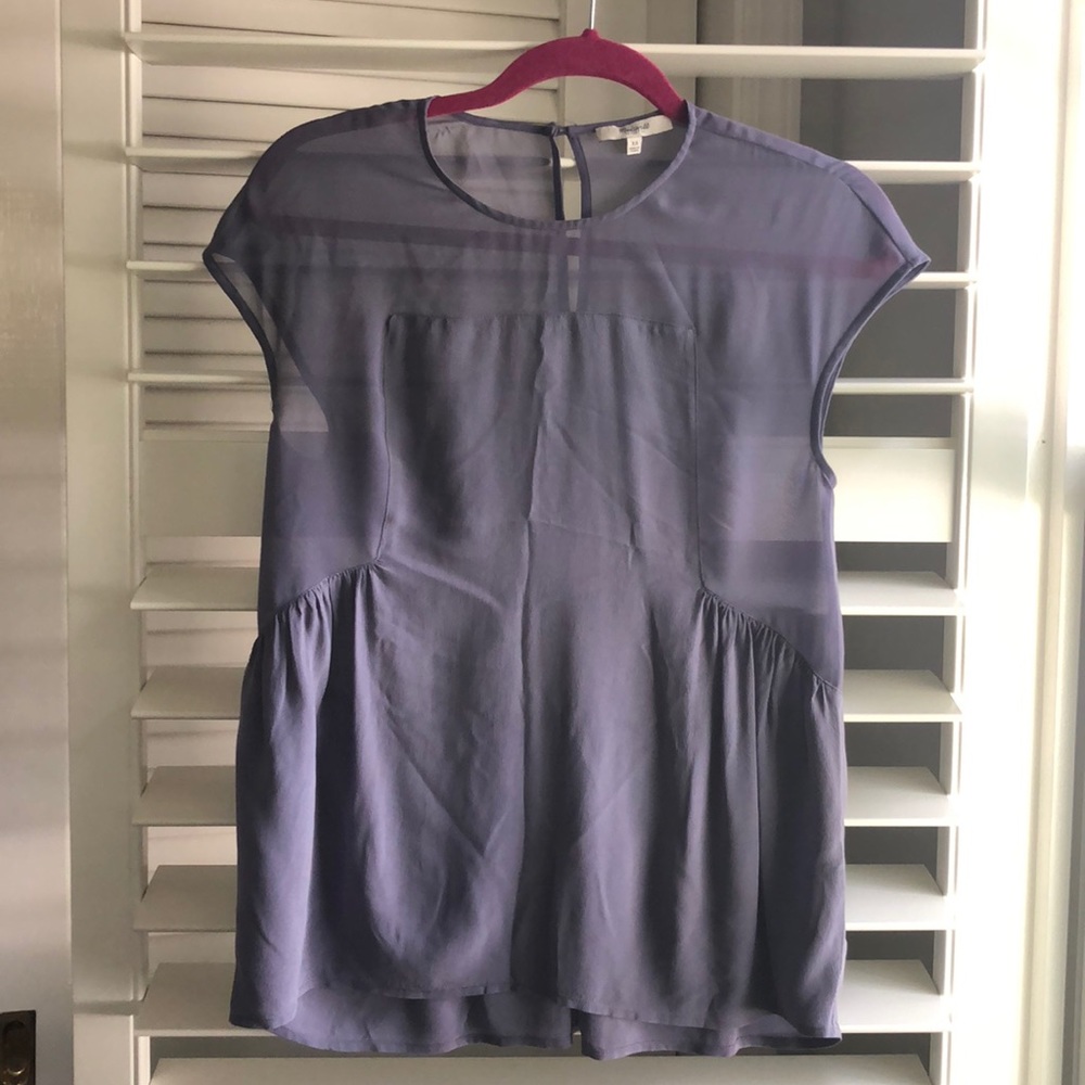 Madewell purple top